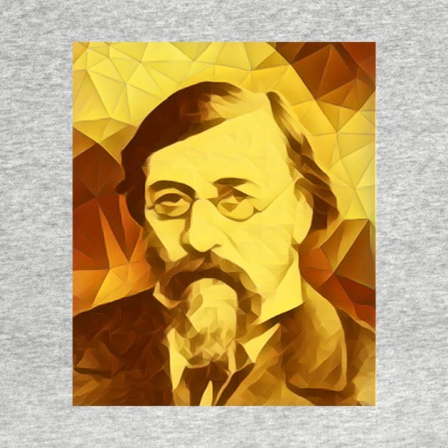 Nikolay Chernyshevsky Golden Portrait | Nikolay Chernyshevsky Artwork 9 by JustLit